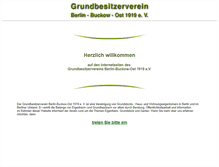 Tablet Screenshot of berlin-buckow-ost.de